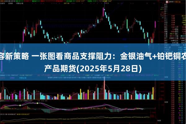 容新策略 一张图看商品支撑阻力：金银油气+铂钯铜农产品期货(2025年5月28日)